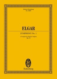 Elgar: Symphony No. 1 Ab major Opus 55 (Study Score) published by Eulenburg